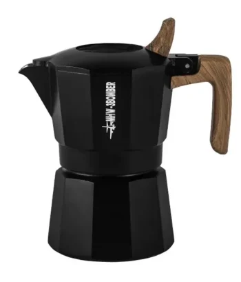 Купити КАВОВАРКА ГЕЙЗЕРНА 100 МЛ. MHW-3BOMBER DOUBLE VALVE MOKA POT ЧОРНА КАВОВАРКА ГЕЙЗЕРНА 100 МЛ. MHW-3BOMBER DOUBLE VALVE MOKA POT ЧОРНА