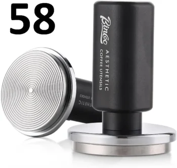 ПУШ ТЕМПЕР ДИНАМОМЕТРИЧЕСКИЙ 58 BINCOO SPRING LOADED TAMPER РИФЛЕНЫЙ