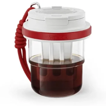 ПЛЯШКА MHW-3BOMBER ICE COOL PORTABLE COLD BREW CUP 530 МЛ. RED