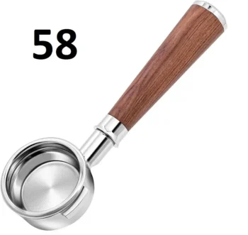 Холдер Ø 58 мм. E61 бездонний Портафільтр Professional Filter Holder Beech