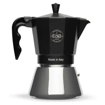 Купити Гейзерна кавоварка E&B LAB Induction Moka Pot 6T для індукції Гейзерна кавоварка E&B LAB Induction Moka Pot 6T для індукції