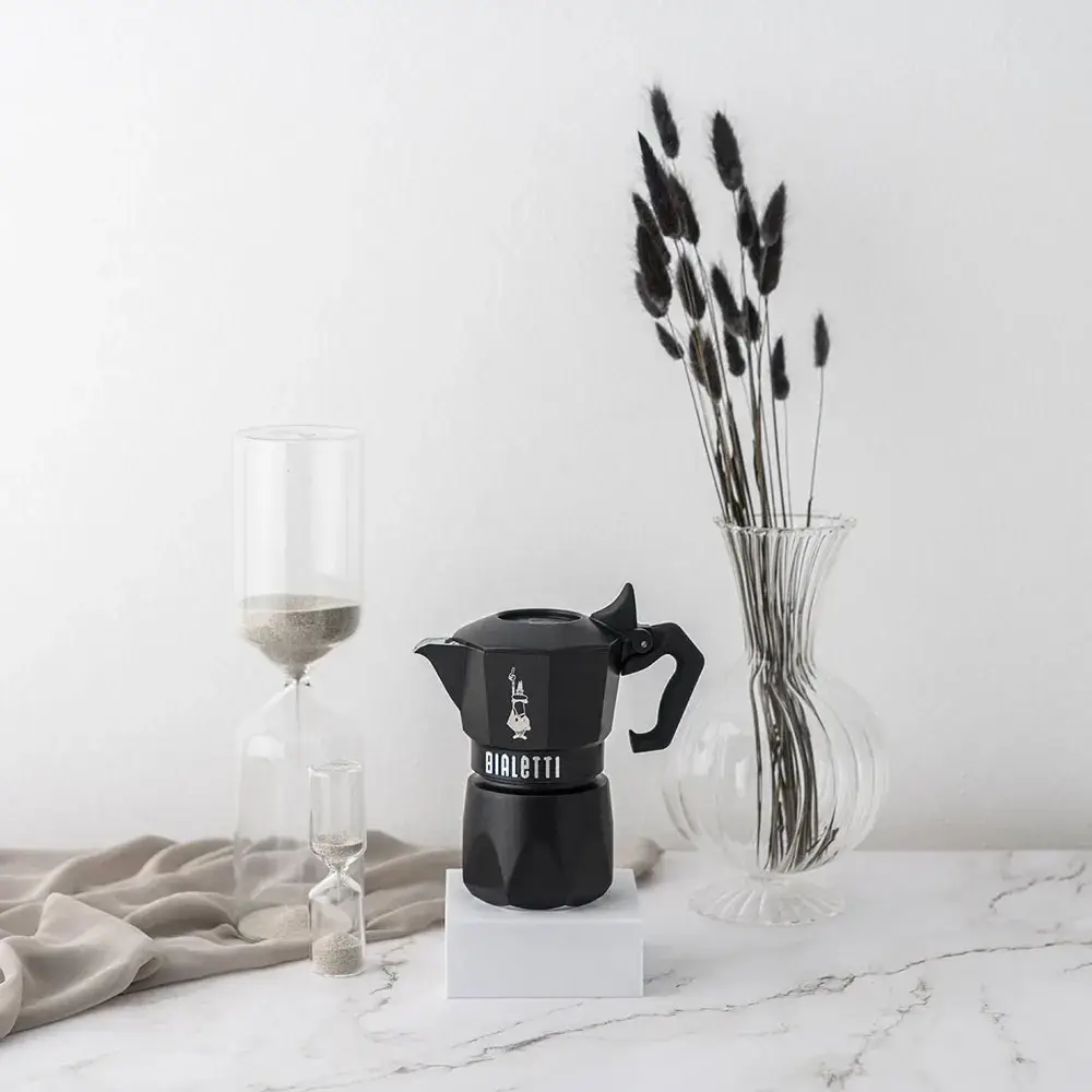 Купити Гейзерна кавоварка Bialetti Brikka Exclusive Black 2 чашки Гейзерна кавоварка Bialetti Brikka Exclusive Black 2 чашки