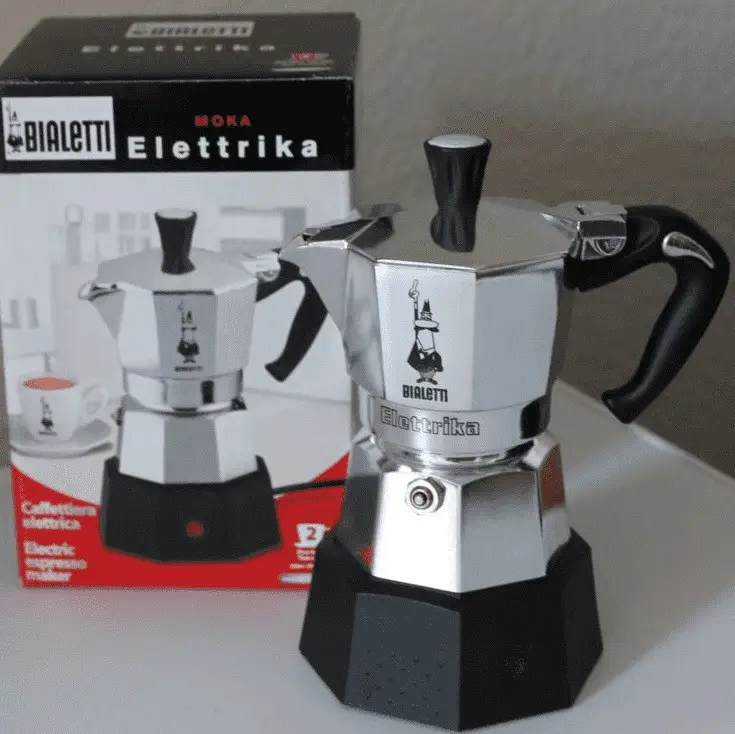 Купити Електрична гейзерна кавоварка Bialetti Elettrika на 2 чашки 90 мл Електрична гейзерна кавоварка Bialetti Elettrika на 2 чашки 90 мл