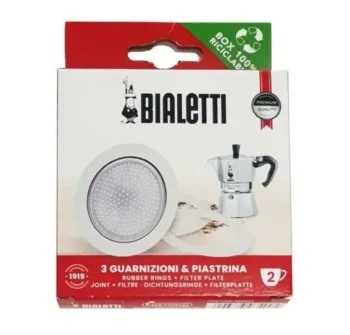 Комплект прокладок для Bialetti 3 ущільнювача и фільтр 2 cup Guarnizione