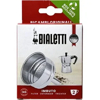 Купити Фильтр воронка для Bialetti на 2 чашки, Imbuto для гейзерной кофеварки Фильтр воронка для Bialetti на 2 чашки, Imbuto для гейзерной кофеварки