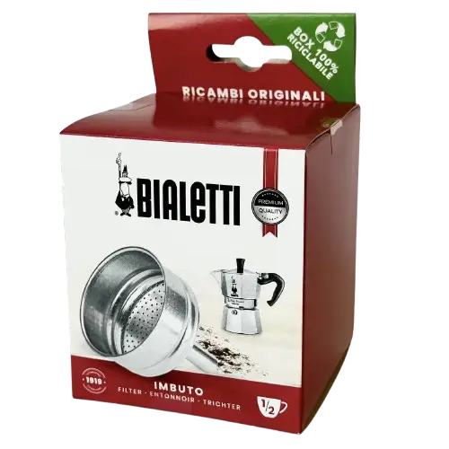 Купити Фильтр воронка для Bialetti на 1/2 чашки, Imbuto для гейзерной кофеварки Фильтр воронка для Bialetti на 1/2 чашки, Imbuto для гейзерной кофеварки
