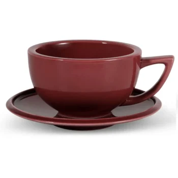 КОМЛЕКТ MHW-3BOMBER 280 МЛ. SAWADA CERAMIC COFFEE CUP HAWTHORN RED