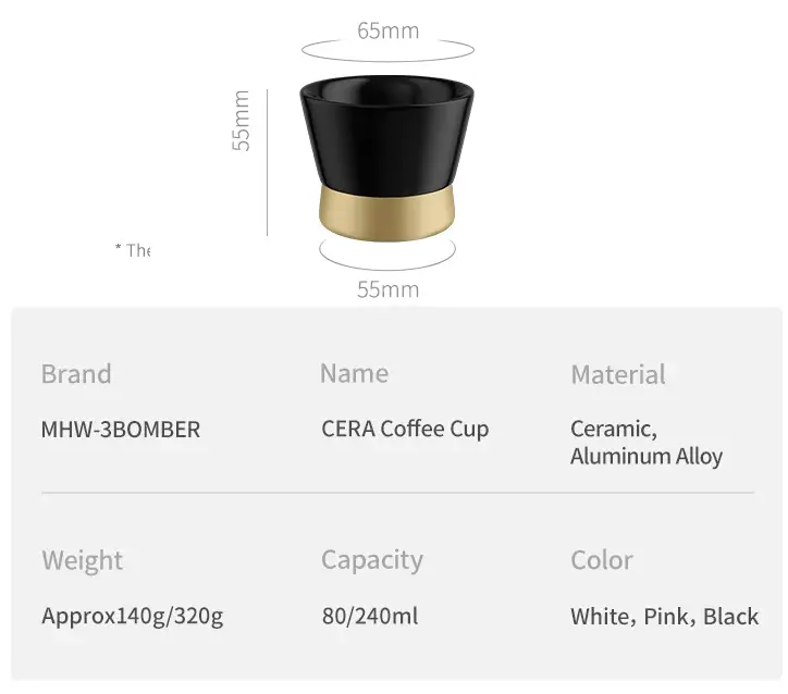 Купити ЧАШКА MHW-3BOMBER CERA SERIES CERAMIC CUP FEATURES 80 МЛ. РОЖЕВА ЧАШКА MHW-3BOMBER CERA SERIES CERAMIC CUP FEATURES 80 МЛ. РОЖЕВА