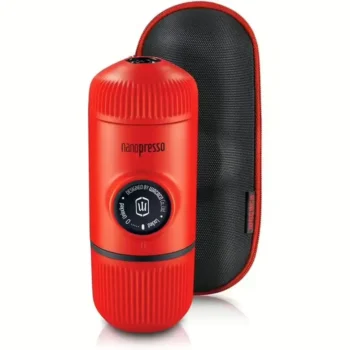 ПОРТАТИВНАЯ КОФЕВАРКА WACACO NANOPRESSO КРАСНАЯ С ЧЕХЛОМ