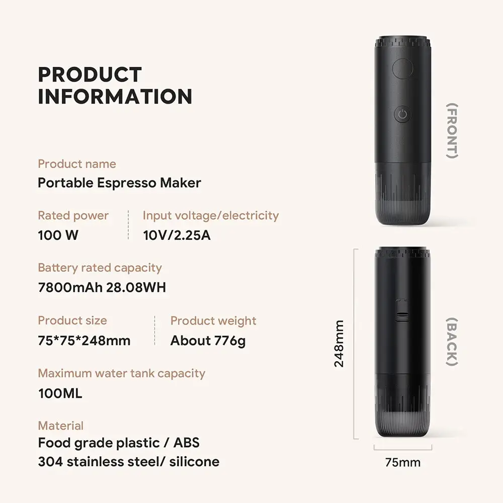 Купити ПОРТАТИВНАЯ КОФЕВАРКА ICAFILAS ESPRESSO MAKER 19 BAR С НАГРЕВАНИЕМ КРАСНАЯ ПОРТАТИВНАЯ КОФЕВАРКА ICAFILAS ESPRESSO MAKER 19 BAR С НАГРЕВАНИЕМ КРАСНАЯ