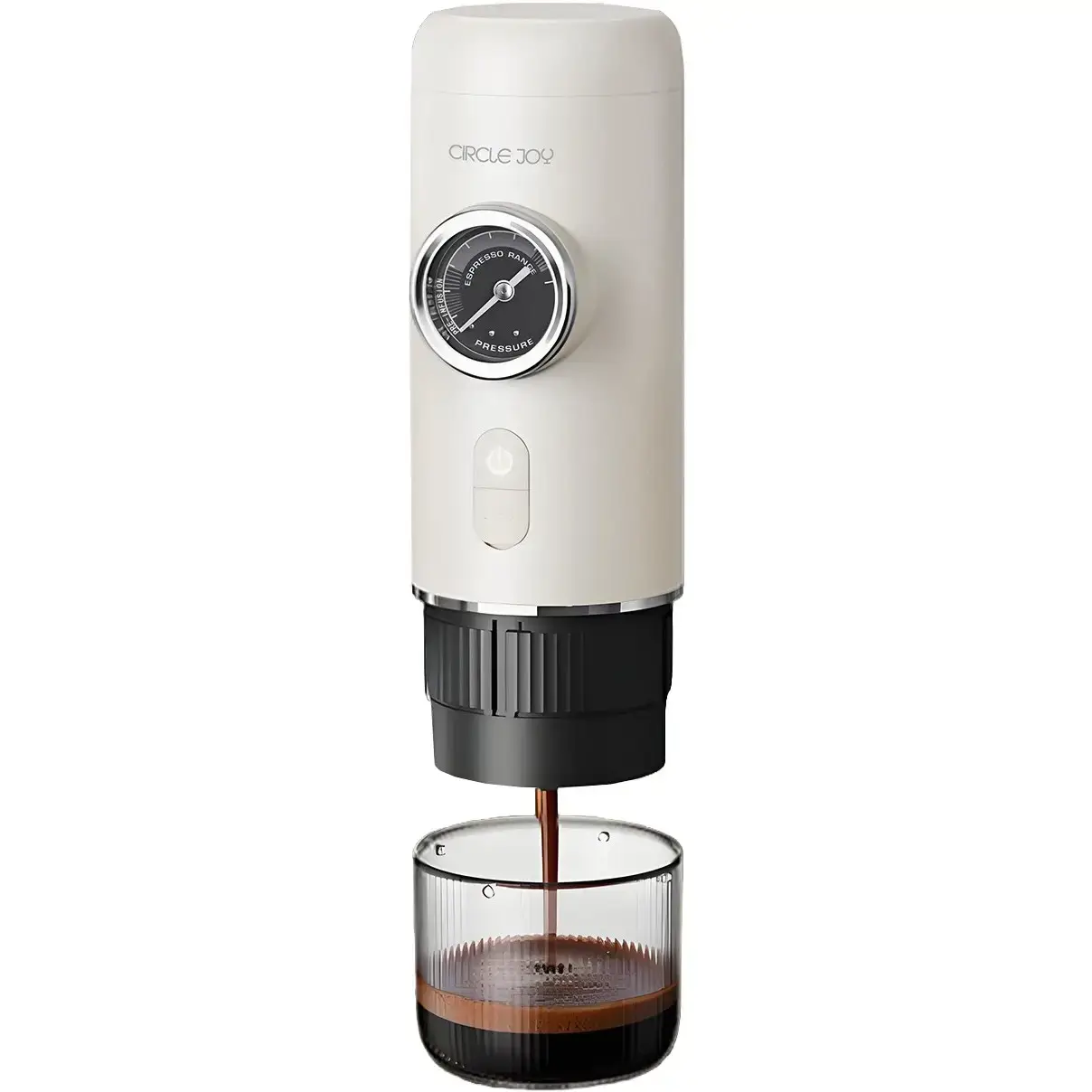 Купити ПОРТАТИВНА КАВОВАРКА CIRCLE JOY З МАНОМЕТРОМ, ДЛЯ NESPRESSO І МЕЛЕНОЇ КАВИ ПОРТАТИВНА КАВОВАРКА CIRCLE JOY З МАНОМЕТРОМ, ДЛЯ NESPRESSO І МЕЛЕНОЇ КАВИ