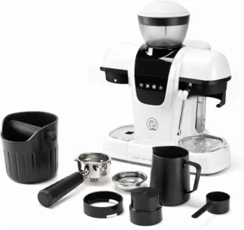 КОФЕВАРКА ICAFILAS SEMI AUTOMATIC ESPRESSO COFFEE MAKER БЕЛАЯ