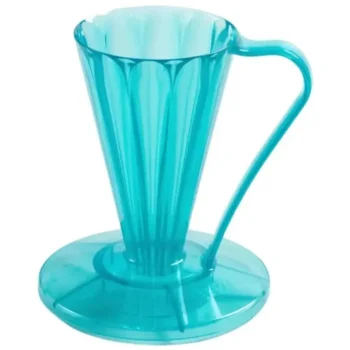 ПУРОВЕР CAFEC DEEP 27 TRITAN FLOWER DRIPPER YOUMECA BLUE