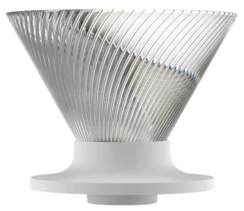 ПУРОВЕР HARIO V60 DRIPPER NEO 02 TRANSPARENT WHITE